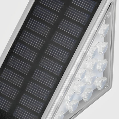 Solin – Lampes de marche solaires LED triangulaires intelligentes