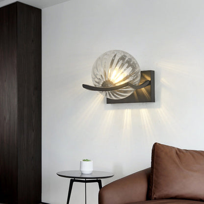 Nolan – Applique murale LED moderne en verre
