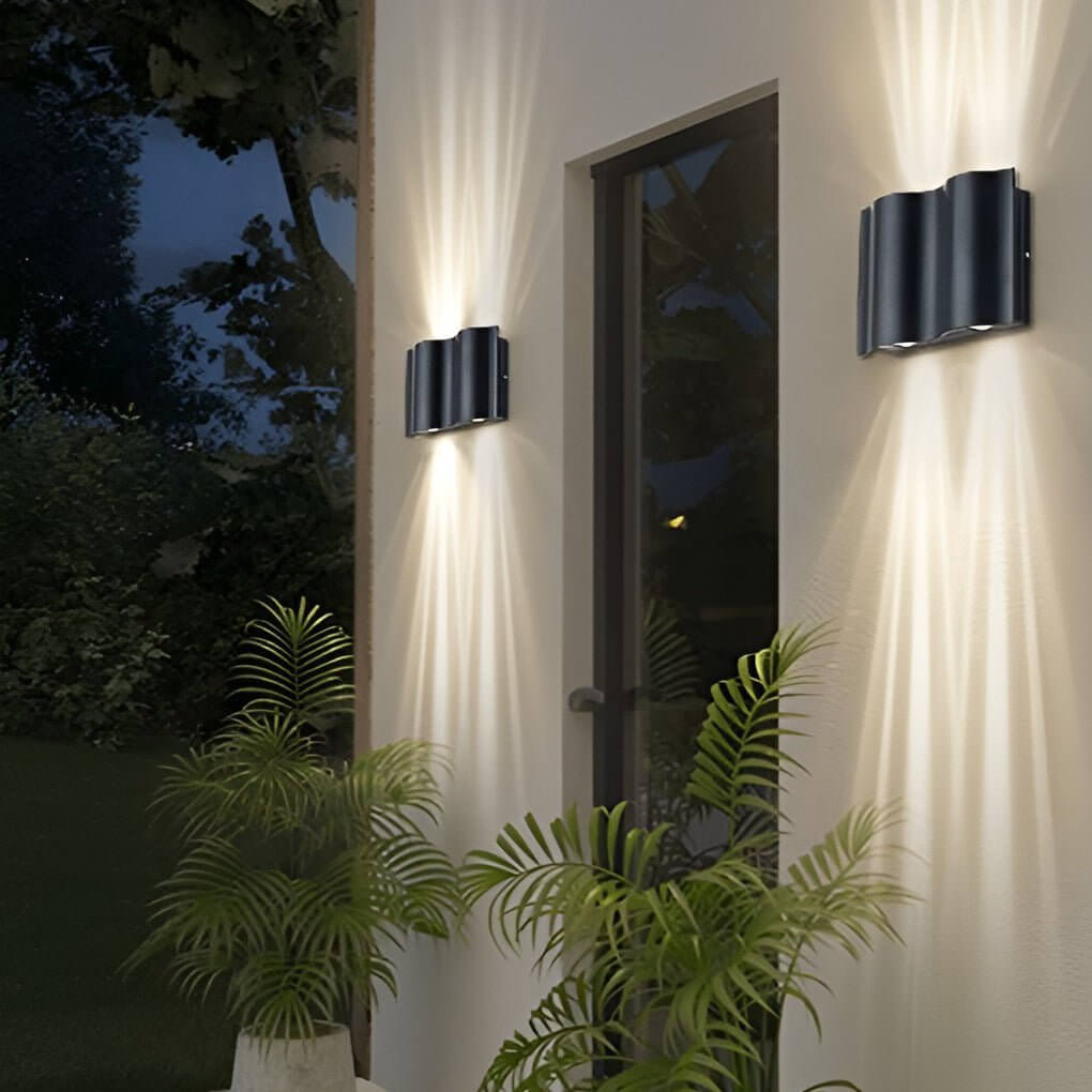 Elvin – Applique murale LED extérieure moderne