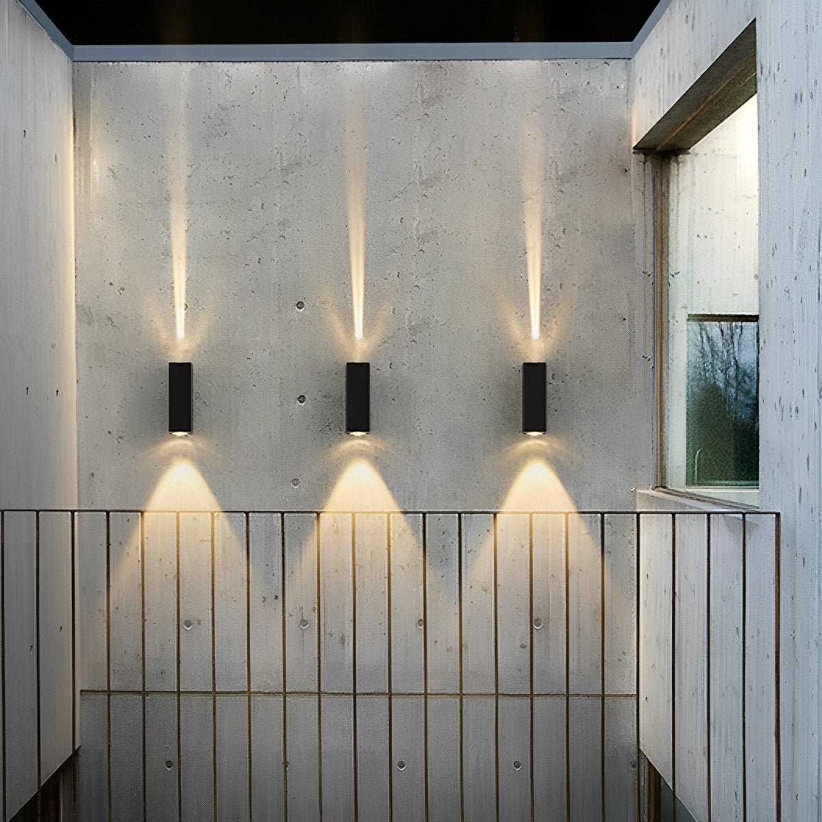 Elora – Up and Down LED Applique Murale Extérieur