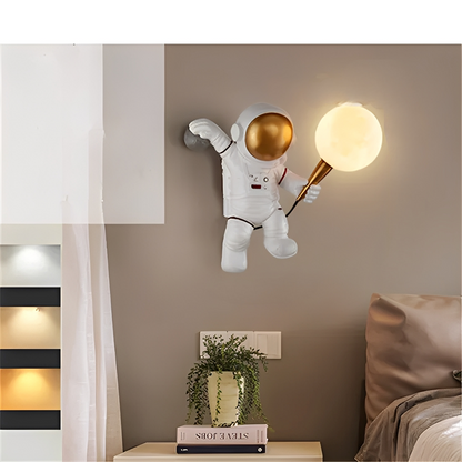Astrolino – Lampe murale créative d'astronautes