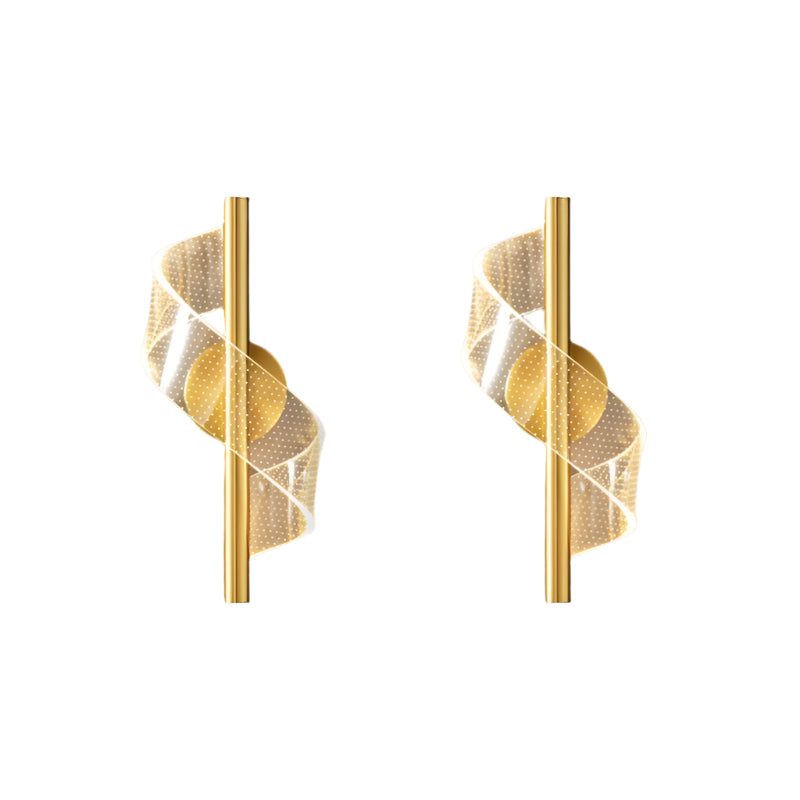 CristalMur – Applique murale élégante avec cristaux suspendus