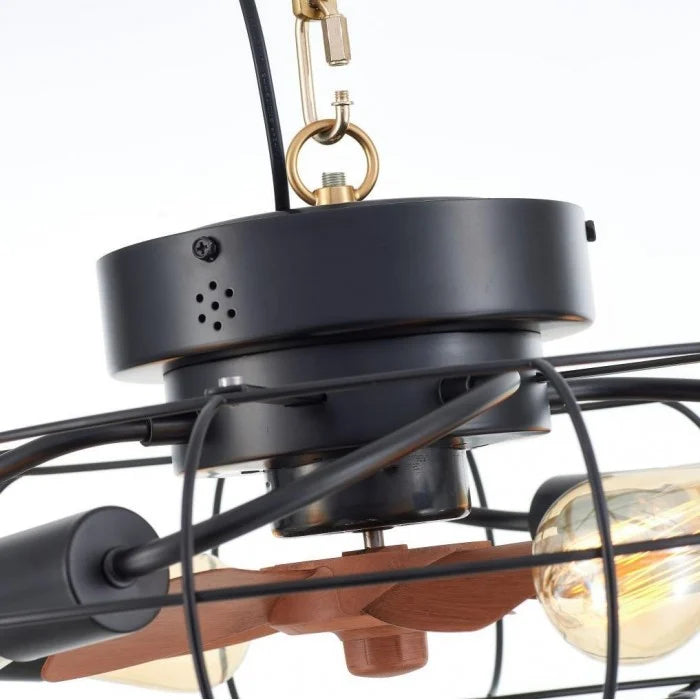 Diana – Lampe de Ventilateur de Plafond Américain