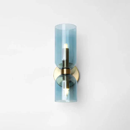DuoVerre – Applique murale LED à double tête en verre élégant