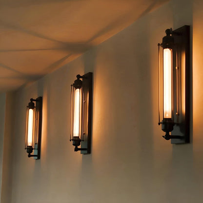 Vera – Applique Murale LED en Fer Industriel Vintage