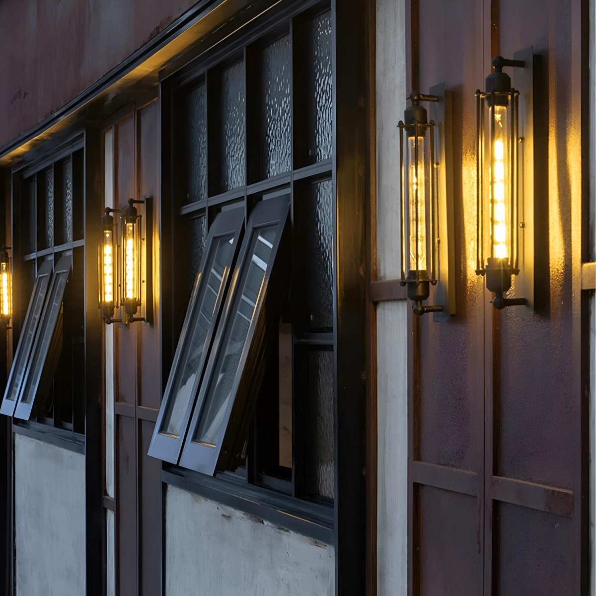 Vera – Applique Murale LED en Fer Industriel Vintage