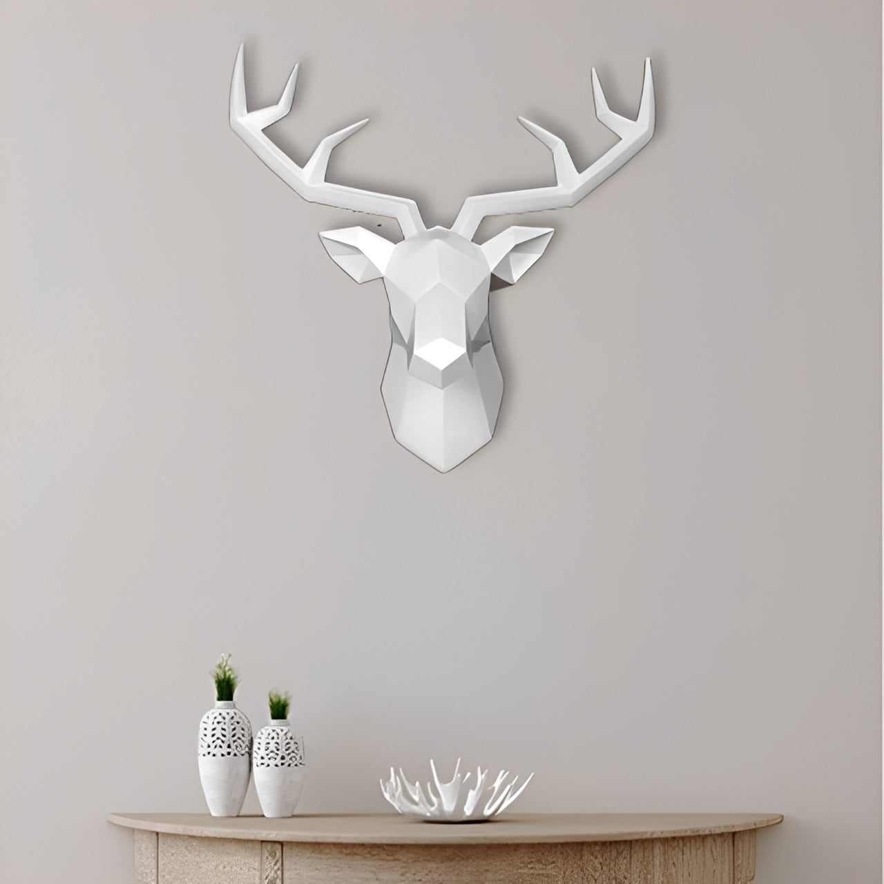 NordicAntler – Décoration murale vintage design tête d'antilope