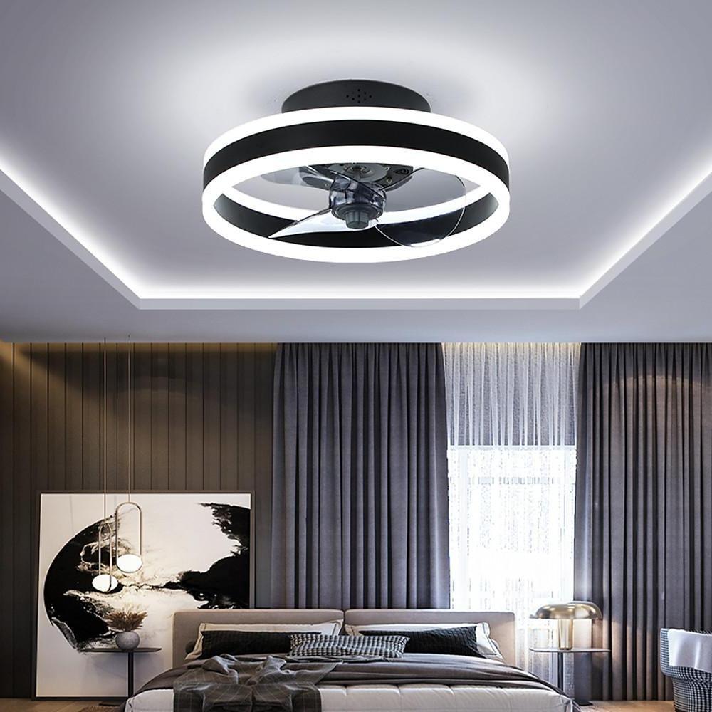 Elian – Moderne Ventilateur de Plafond-Lampe