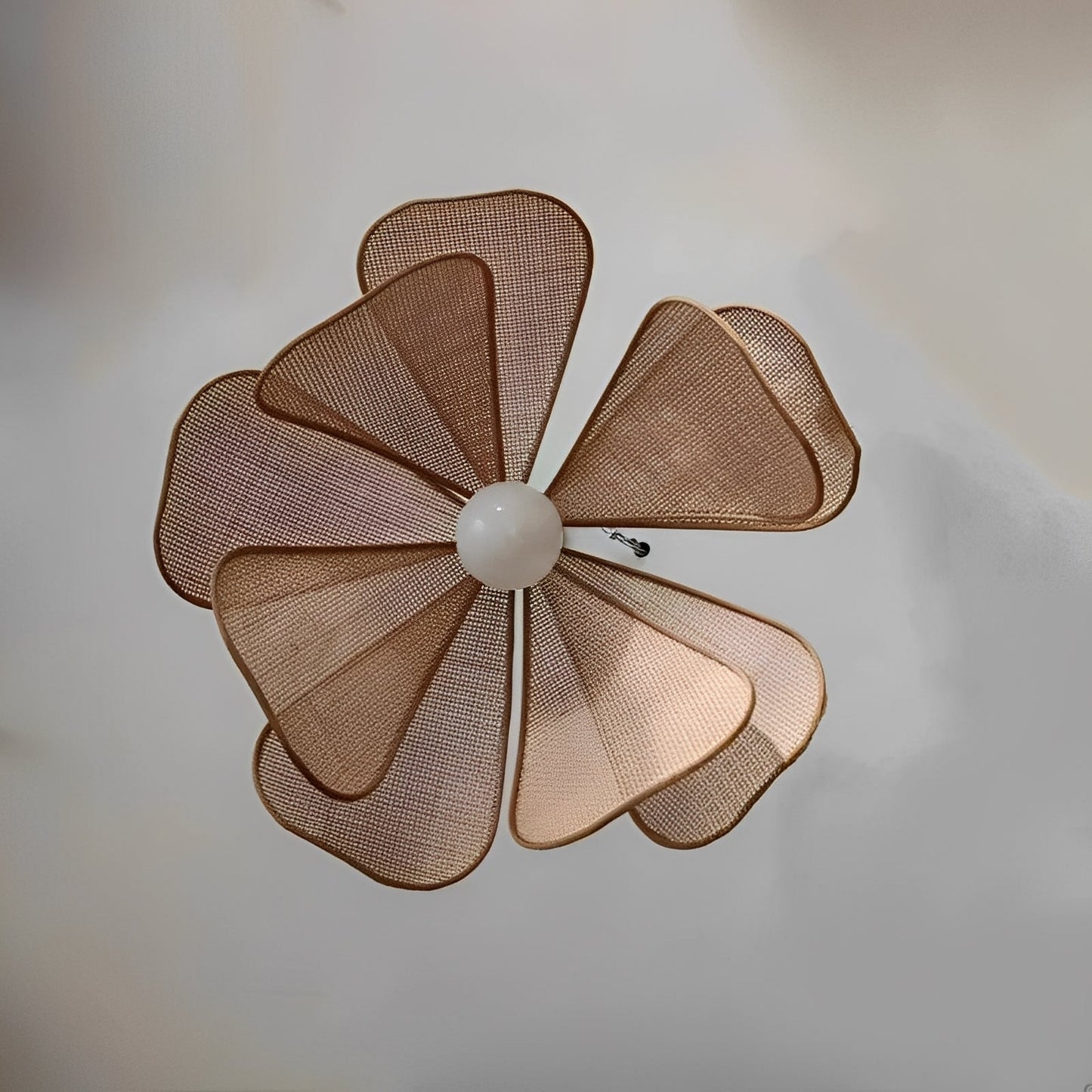 Selina – Lampe Suspendue Pétales en Rattan Fait Main