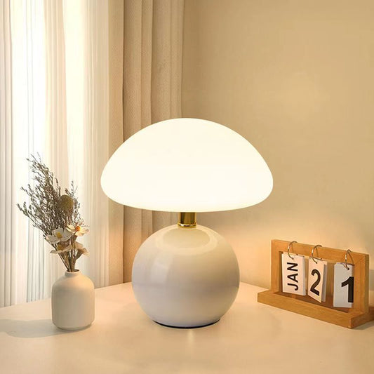 Signe – Lampe Champignon Crème Française